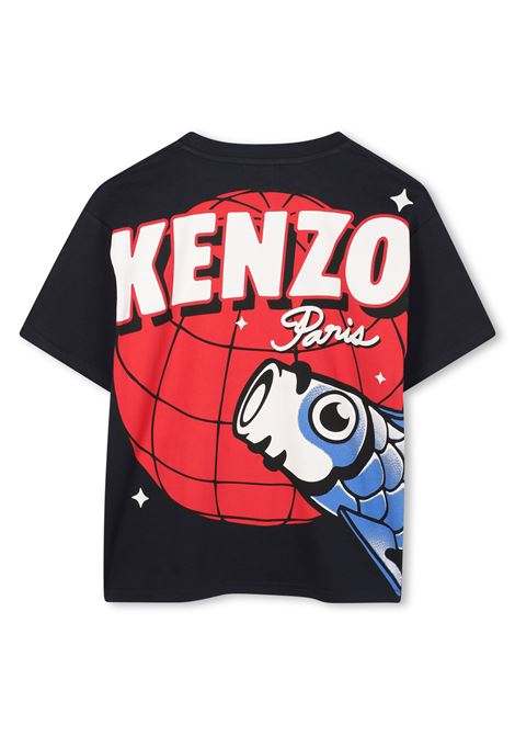 T-shirt con stampa KENZO KIDS | K61492845